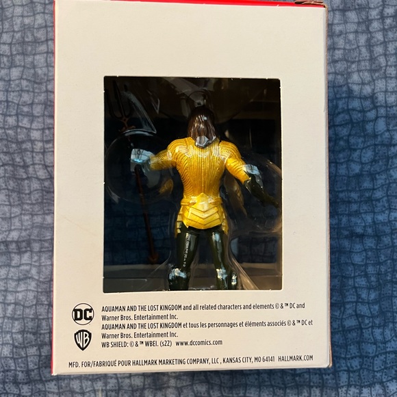 2180-MTT 2022 Hallmark Aquaman & The lost Kingdom Christmas Ornament - Picture 5 of 8